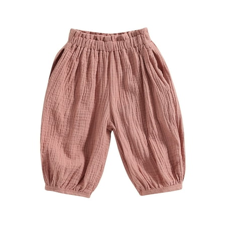 Blotona Kids Baby Harem Pants Solid Color Hip Hop Style Elastic Loose Casual Bloomers for Toddler Boys Girls
Blotona Kids Baby Harem Pants Solid Color Hip Hop Style Elastic Loose Casual Bloomers for Toddler Boys Girls