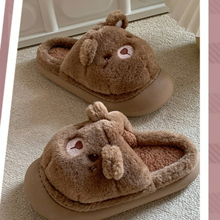 Aayomet Women Slippers Slippers Retro Cozy Comfy Plush Warm Slip-on Slippers Winter Soft Fuzzy Indoor House Shoes with Memory Foam for Men Women Coffee 10.5
Aayomet Women Slippers Slippers Retro Cozy Comfy Plush Warm Slip-on Slippers Winter Soft Fuzzy Indoor House Shoes with Memory Foam for Men Women Coffee 10.5