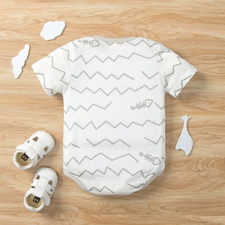Cathalem Shirt Baby Boys Toddler Kids Girls Boys Cartoon Prints Short Sleeves Romper Take Home Outfit for Baby Boy Childrenscostume Grey 0-3 Months
Cathalem Shirt Baby Boys Toddler Kids Girls Boys Cartoon Prints Short Sleeves Romper Take Home Outfit for Baby Boy Childrenscostume Grey 0-3 Months