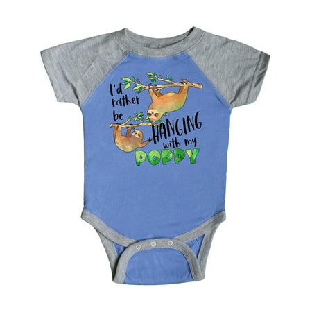 Inktastic Id Rather Be Hanging with my Poppy- Cute Sloths Gift Baby Boy or Baby Girl Bodysuit
Inktastic Id Rather Be Hanging with my Poppy- Cute Sloths Gift Baby Boy or Baby Girl Bodysuit