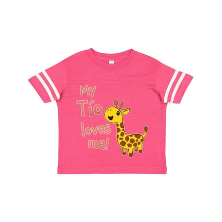 Inktastic My Tío Loves Me- Cute Giraffe Gift Toddler Boy or Toddler Girl T-Shirt 
Inktastic My Tío Loves Me- Cute Giraffe Gift Toddler Boy or Toddler Girl T-Shirt