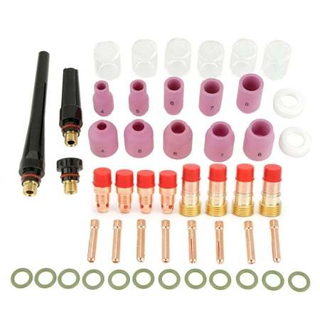 ACOUTO 49pcs/set Gas Lens Alumina Nozzles Cups Collets Accessory Kit for Welding Torch
ACOUTO 49pcs/set Gas Lens Alumina Nozzles Cups Collets Accessory Kit for Welding Torch