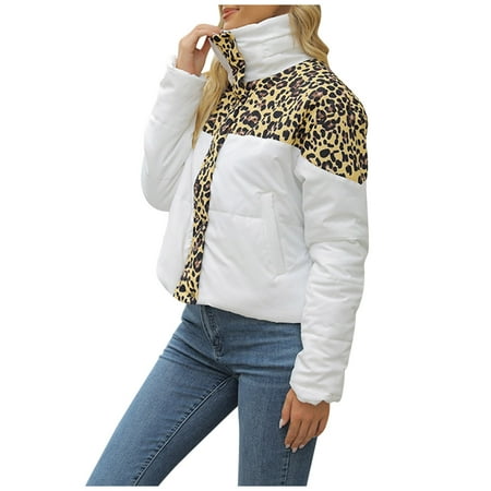vbnergoie Ladies Solid Color Zipper Hooded Leopard Print Cotton Jacket Loose Pocket Jacket Cotton Jacket Maternity Coat Winter Women Jacket
vbnergoie Ladies Solid Color Zipper Hooded Leopard Print Cotton Jacket Loose Pocket Jacket Cotton Jacket Maternity Coat Winter Women Jacket