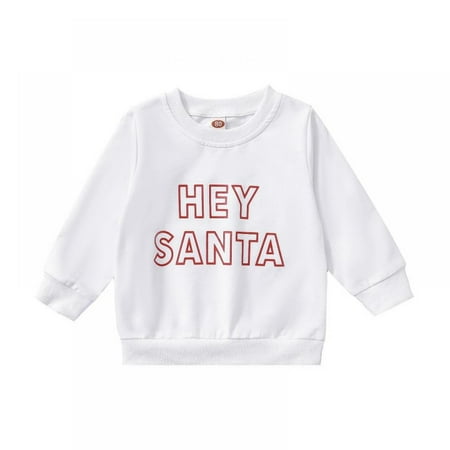 BULLPIANO 0-4Y Kids Girls Boys Christmas Sweatshirt Tops Letters Print Long Sleeve Pullover Sweater Hoodies Toddler Casual Clothes- Toddler Fall Outfits for Girls
BULLPIANO 0-4Y Kids Girls Boys Christmas Sweatshirt Tops Letters Print Long Sleeve Pullover Sweater Hoodies Toddler Casual Clothes- Toddler Fall Outfits for Girls