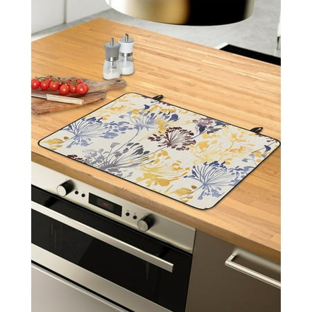 Yellow Blue Brown Flowers Stove Top Covers for Electric Stove Heat Insulation Fireproof Glass Cooktop Cover Counter Top Glass Stove Cover 24 x21 Spring Floral Botanical Rustic
Yellow Blue Brown Flowers Stove Top Covers for Electric Stove Heat Insulation Fireproof Glass Cooktop Cover Counter Top Glass Stove Cover 24 x21 Spring Floral Botanical Rustic