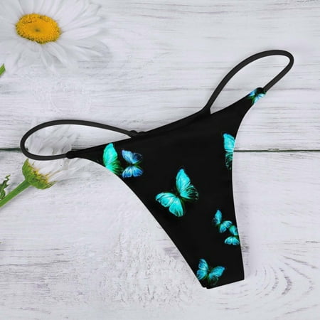 〖Roliyen〗Thongs For Women Thong Fashion Floral Print Comfortable Breathable Low Waist Panties
〖Roliyen〗Thongs For Women Thong Fashion Floral Print Comfortable Breathable Low Waist Panties
