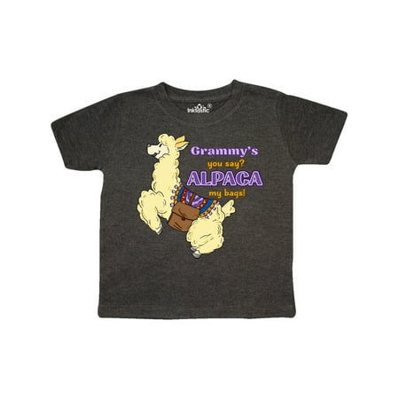 Inktastic Cute Jumping Alpaca-Grammy s You Say ALPACA my bags! Gift Toddler Boy or Toddler Girl T-Shirt
Inktastic Cute Jumping Alpaca-Grammy s You Say ALPACA my bags! Gift Toddler Boy or Toddler Girl T-Shirt