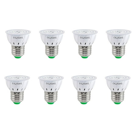 Led Plant Growth Lamp E27- 48 Lamp Beads Full Spectrum Plant Growth Lamp for Flower Seed 8 Pcs
Led Plant Growth Lamp E27- 48 Lamp Beads Full Spectrum Plant Growth Lamp for Flower Seed 8 Pcs
