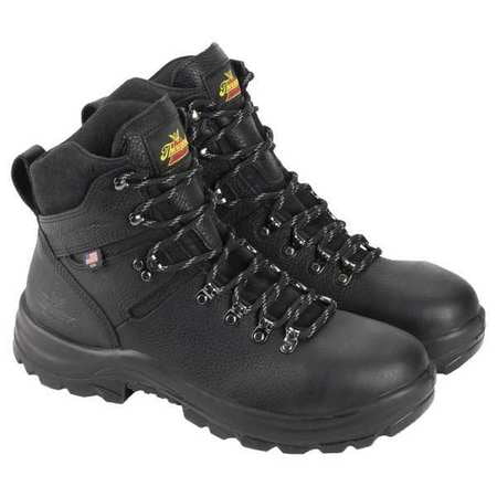 Six Inch Black Work Boot Steel 11 PR