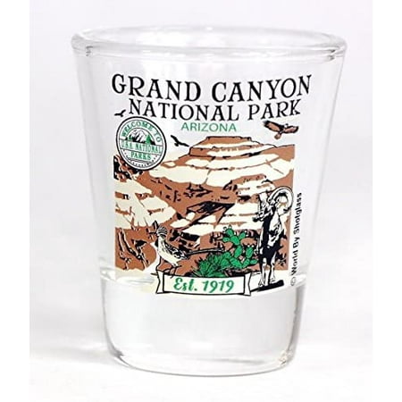 Grand Canyon Arizona National Park Series Collection shot glass