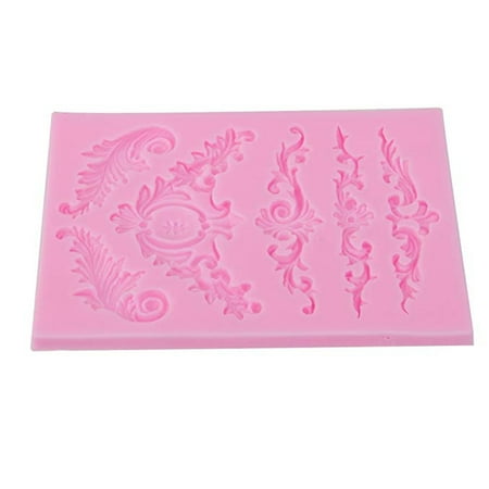 1111Fourone Silicone Fondant Mold Curlicue Sculpted Flower Lace Mould Heat Resistant Cake Border Decoration
1111Fourone Silicone Fondant Mold Curlicue Sculpted Flower Lace Mould Heat Resistant Cake Border Decoration