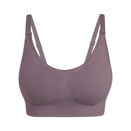 Ladies Seamless Breastfeeding Bras No Steel Ring Breathable Nursing Bras Solid Front Buckle Bras
Ladies Seamless Breastfeeding Bras No Steel Ring Breathable Nursing Bras Solid Front Buckle Bras