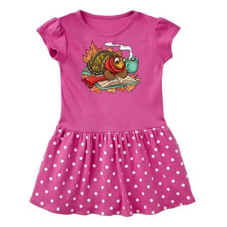 Inktastic Autumn Turtle in Leaves with Scarf Book and Cocoa Gift Baby Girl Dress
Inktastic Autumn Turtle in Leaves with Scarf Book and Cocoa Gift Baby Girl Dress