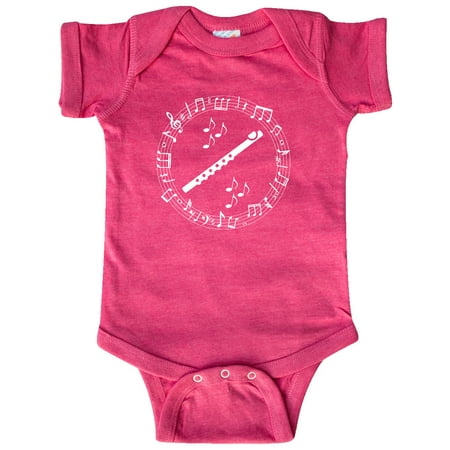 Inktastic Flute Musician Instrument Gift Gift Baby Boy or Baby Girl Bodysuit