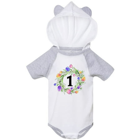 Inktastic 1st Birthday Tulip Flower Wreath Gift Baby Boy or Baby Girl Bodysuit
Inktastic 1st Birthday Tulip Flower Wreath Gift Baby Boy or Baby Girl Bodysuit