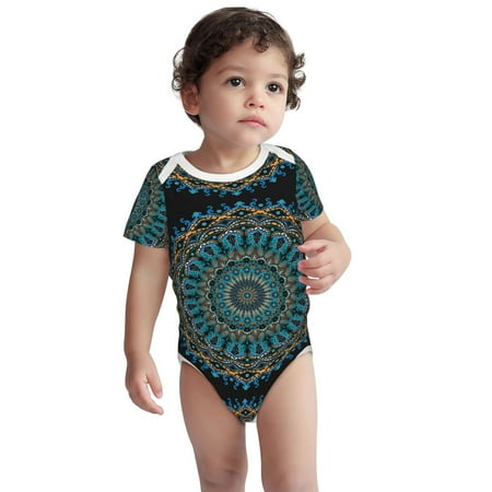 Haiem Mandala Printed Unisex-Baby Short Sleeve Onesies Bodysuits Unisex Babies Snap-Up Rompers-18 Months
Haiem Mandala Printed Unisex-Baby Short Sleeve Onesies Bodysuits Unisex Babies Snap-Up Rompers-18 Months