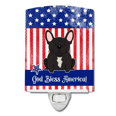 Caroline s Treasures BB3004CNL PatrioticFrench Bulldog Brindle Ceramic Night Light 6x4x3 multicolor
Caroline s Treasures BB3004CNL PatrioticFrench Bulldog Brindle Ceramic Night Light 6x4x3 multicolor