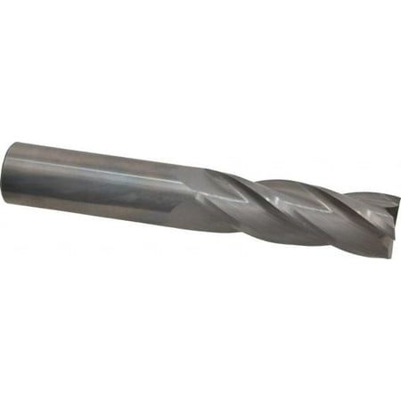 Hertel 1 3 LOC 1 Shank Diam 6 OAL 4 Flute Solid Carbide Square End Mill Single End Uncoated Spiral Flute 30° Helix Centercutting Right Hand Cut Right Hand Flute
Hertel 1 3 LOC 1 Shank Diam 6 OAL 4 Flute Solid Carbide Square End Mill Single End Uncoated Spiral Flute 30° Helix Centercutting Right Hand Cut Right Hand Flute