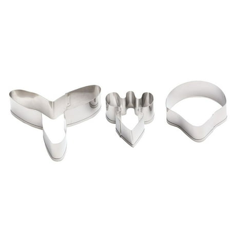 Jooan s Kitchen 3 PCS Orchid Flower Cutter Cake Decration Tool Basic Stainless Steel Mould Modelling Tools
Jooan s Kitchen 3 PCS Orchid Flower Cutter Cake Decration Tool Basic Stainless Steel Mould Modelling Tools
