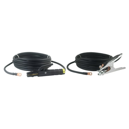 200 Amp Welding Leads Assembly Set - Terminal Lug Connector - #2 AWG cable (75 FEET EACH LEAD)
200 Amp Welding Leads Assembly Set - Terminal Lug Connector - #2 AWG cable (75 FEET EACH LEAD)