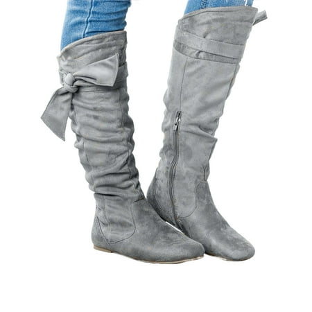 UKAP Women Comfort Winter Shoes Work Fashion Slouchy Mid Calf Boots Outdoor Riding Flat Boot Gray 5.5
UKAP Women Comfort Winter Shoes Work Fashion Slouchy Mid Calf Boots Outdoor Riding Flat Boot Gray 5.5