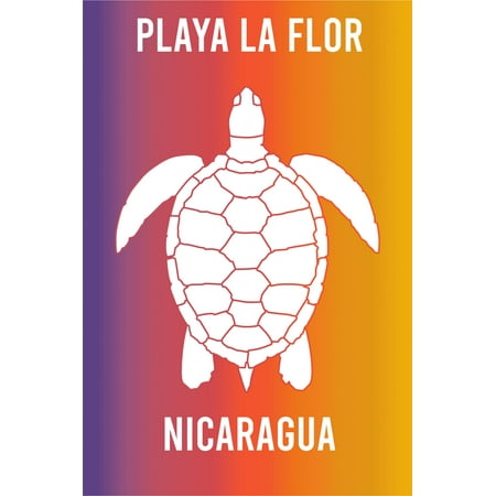 Playa Estrella Panama Souvenir 2x3 Inch Fridge Magnet Turtle Design
