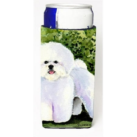 Bichon Frise Michelob Ultra bottle sleeves For Slim Cans - 12 Oz.
