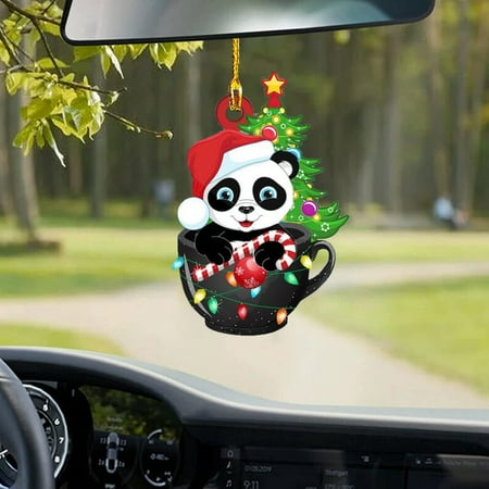 Goperlle Christmas Tree Pendant Decoration Personalized Christmas Car Pendant Christmas Hat Christmas Animal Turtle Whales Panda Christmas Hat Acrylic Double Sided Printing Pendant
Goperlle Christmas Tree Pendant Decoration Personalized Christmas Car Pendant Christmas Hat Christmas Animal Turtle Whales Panda Christmas Hat Acrylic Double Sided Printing Pendant