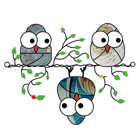 BMForward Bird Species Stained Pendant Window Hanging Suncatcher Acrylic Birds Hanging
BMForward Bird Species Stained Pendant Window Hanging Suncatcher Acrylic Birds Hanging