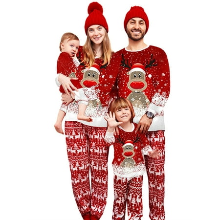FSDJHSDH Family Matching Christmas Pajamas Sets Long Sleeve Deer Snowflake Print Pyjama Nightwear
FSDJHSDH Family Matching Christmas Pajamas Sets Long Sleeve Deer Snowflake Print Pyjama Nightwear