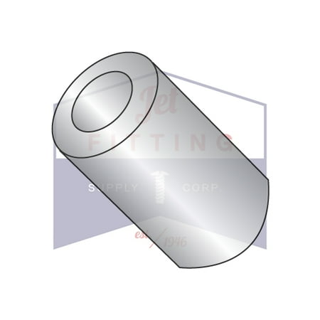 #8 x 1/4 3/8 OD Round Spacers | Stainless Steel (Quantity: 100)