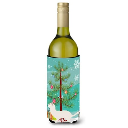 Stoat Short-Tailed Weasel Christmas Wine Bottle Beverge Insulator Hugger