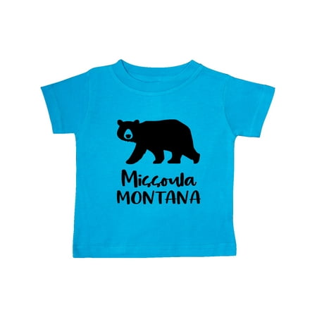 Inktastic Missoula Montana Black Bear Silhouette Gift Baby Boy or Baby Girl T-Shirt
Inktastic Missoula Montana Black Bear Silhouette Gift Baby Boy or Baby Girl T-Shirt