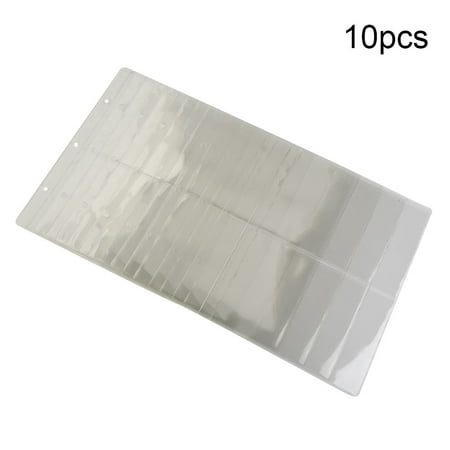 Sufanic Pages For Banknote Album 1 Page With 2/3-slot Transparent Paper Money Protective
Sufanic Pages For Banknote Album 1 Page With 2/3-slot Transparent Paper Money Protective