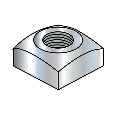 5/16-18 Regular Square Nut Zinc (Pack Qty 1 000) BC-31NQR