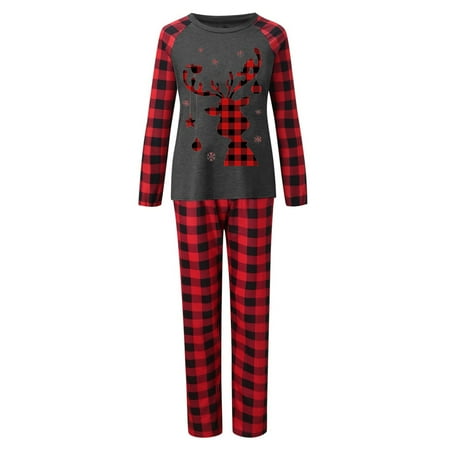 Nomeni Women s Family Matching Christmas Plaid Deer Print Long Sleeve Family Matching Christmas Casusal Pajamas Sleepwear Set
Nomeni Women s Family Matching Christmas Plaid Deer Print Long Sleeve Family Matching Christmas Casusal Pajamas Sleepwear Set