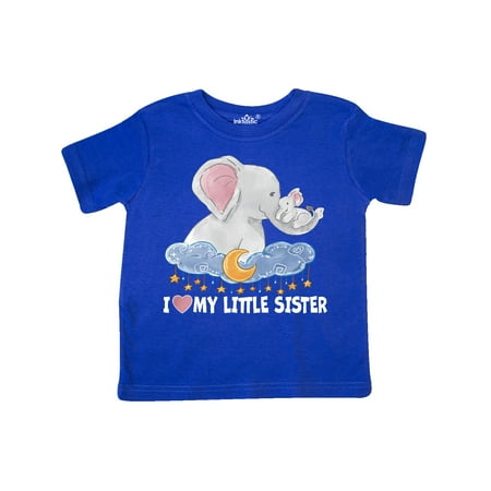 Inktastic I Love My Little Sister Cute Elephants with Moon and Stars Gift Toddler Boy or Toddler Girl T-Shirt
Inktastic I Love My Little Sister Cute Elephants with Moon and Stars Gift Toddler Boy or Toddler Girl T-Shirt