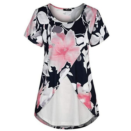 asdoklhq Maternity Clothes for Women Clearance Pregnant Women Clothes Summer Maternity Nursing Top Short Sleeve T-shirt
asdoklhq Maternity Clothes for Women Clearance Pregnant Women Clothes Summer Maternity Nursing Top Short Sleeve T-shirt