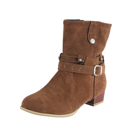 Boots for Women Clearance Deals! Verugu Western Cowboy Chunky Heel Ankle Booties Ankle Boots for Women Women s Low Heel Belt Buckle Frosted Side Zipper Round Head Vintage Ankle Boots Yellow 37
Boots for Women Clearance Deals! Verugu Western Cowboy Chunky Heel Ankle Booties Ankle Boots for Women Women s Low Heel Belt Buckle Frosted Side Zipper Round Head Vintage Ankle Boots Yellow 37