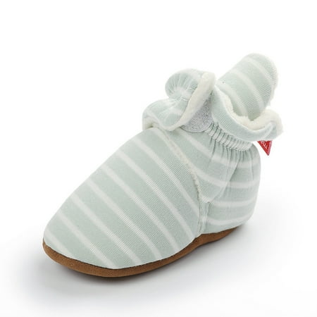 TOWED22 Baby Sock Shoes Fleece Non-Slip Bootie On Boy Stay Slipper Winter Shoes Crib Warm Girl Baby Baby Shoes Green
TOWED22 Baby Sock Shoes Fleece Non-Slip Bootie On Boy Stay Slipper Winter Shoes Crib Warm Girl Baby Baby Shoes Green