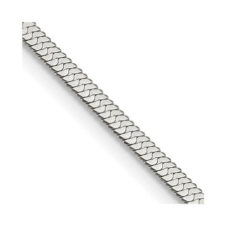 Stainless Steel Polished 3.4 mm 20 in. Herringbone Chain