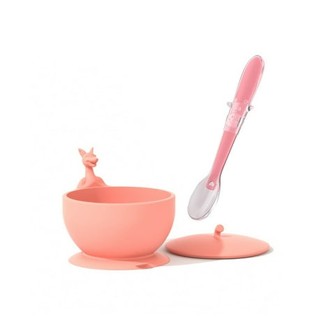 Cute Kangaroo BPA Free Silicone Baby Feeding Plate Set Bowl Waterproof Spoon Non-Slip Tableware
Cute Kangaroo BPA Free Silicone Baby Feeding Plate Set Bowl Waterproof Spoon Non-Slip Tableware
