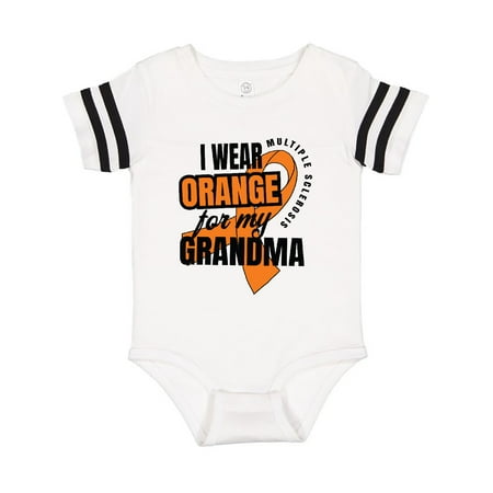 Inktastic I Wear Orange For My Grandma Multiple Sclerosis Awareness Gift Baby Boy or Baby Girl Bodysuit
Inktastic I Wear Orange For My Grandma Multiple Sclerosis Awareness Gift Baby Boy or Baby Girl Bodysuit