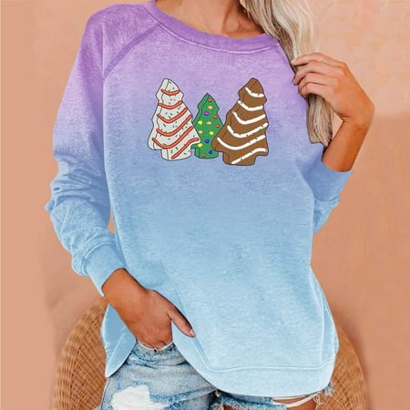Zedker Pullover Sweatshirts for Women Trendy Crewneck Sweatshirts Women s Autumn Winter Crew Neck Temperament Casual Raglan Sleeves Gradual Color T-Shirt Casual Loose Top
Zedker Pullover Sweatshirts for Women Trendy Crewneck Sweatshirts Women s Autumn Winter Crew Neck Temperament Casual Raglan Sleeves Gradual Color T-Shirt Casual Loose Top