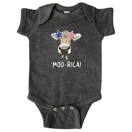 Inktastic 4th of July Moo-rica! ( Merica) Patriotic Cow in Shades Gift Baby Boy or Baby Girl Bodysuit
Inktastic 4th of July Moo-rica! ( Merica) Patriotic Cow in Shades Gift Baby Boy or Baby Girl Bodysuit