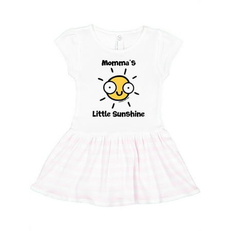 Inktastic Mommas little Sunshine Gift Toddler Girl Dress