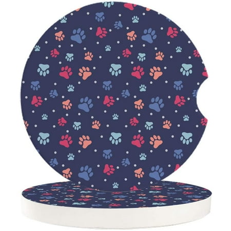 KXMDXA Colorful Puppy Paw Cat Paw Purple Set of 6 Car Coaster for Drinks Absorbent Ceramic Stone Coasters Cup Mat with Cork Base for Home Kitchen Room Coffee Table Bar Decor
KXMDXA Colorful Puppy Paw Cat Paw Purple Set of 6 Car Coaster for Drinks Absorbent Ceramic Stone Coasters Cup Mat with Cork Base for Home Kitchen Room Coffee Table Bar Decor