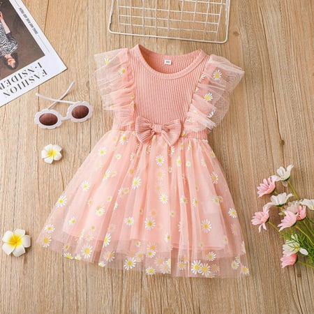 Toddler Girl Summer Dress Flower Print Mesh Tutu Dress Short Sleeve O-Neck A-line Princess Dress S-2XL
Toddler Girl Summer Dress Flower Print Mesh Tutu Dress Short Sleeve O-Neck A-line Princess Dress S-2XL