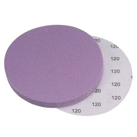 10 Pack 6-Inch Purple Sanding Discs 120 Grits Hook & Loop Professional Aluminum Oxide Sandpaper
10 Pack 6-Inch Purple Sanding Discs 120 Grits Hook & Loop Professional Aluminum Oxide Sandpaper