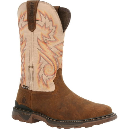 Rocky Carbon 6 Waterproof Western Boot Size 12(M)